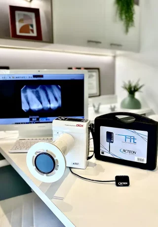 Raio-x digital odontológico